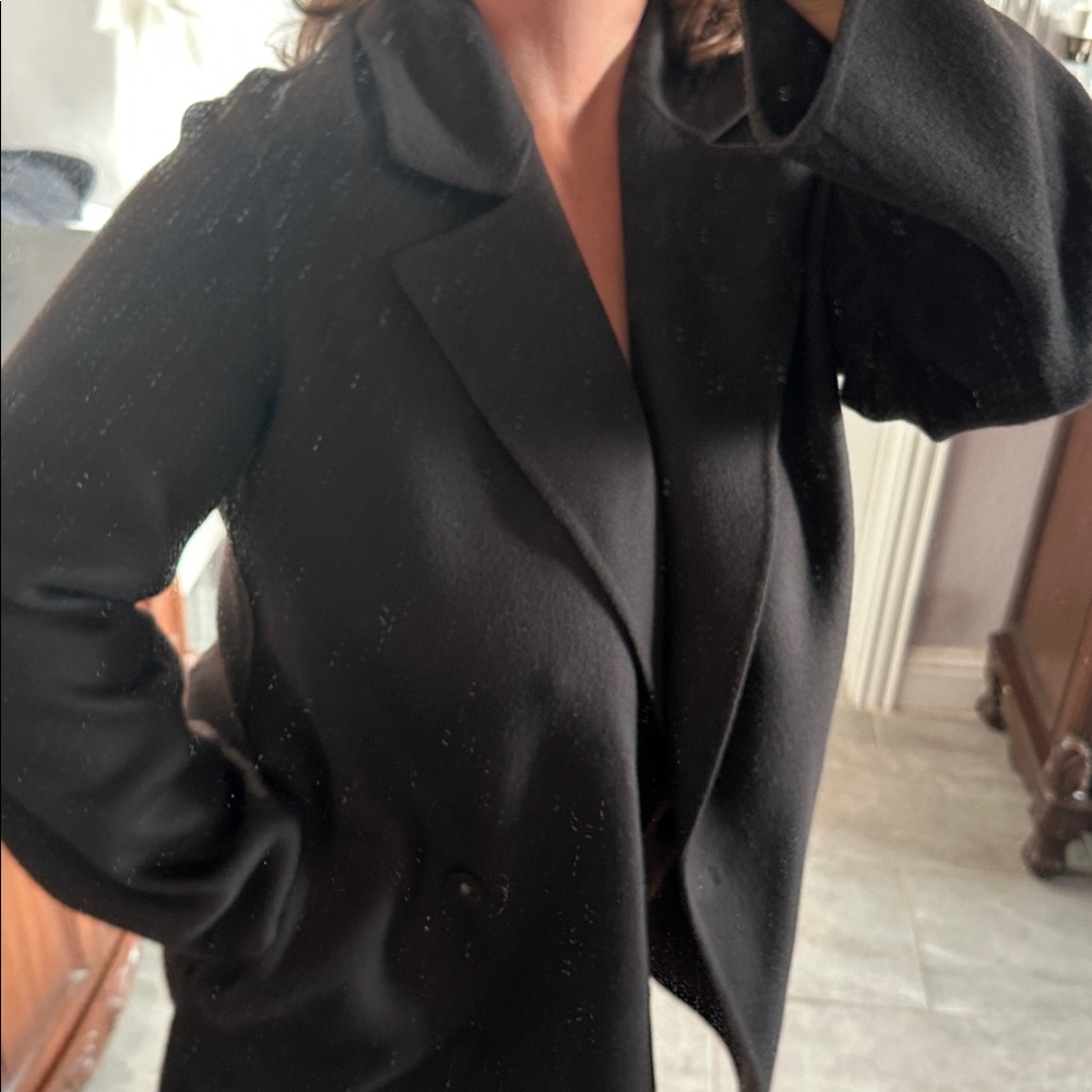 Theory Brown /Mink Winsome 2 Peacoat NWT Sz M